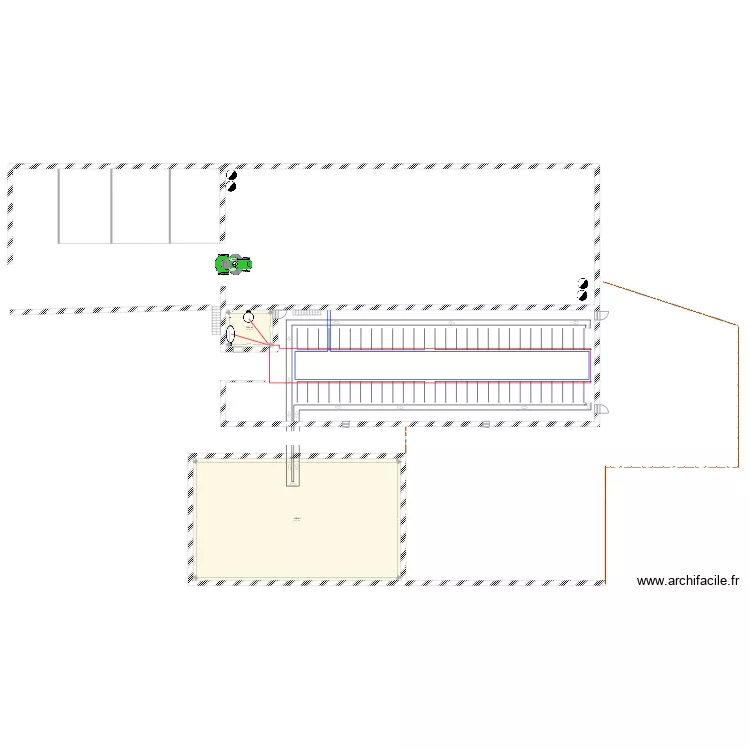 plan batiment. Plan de plan batiment. Plan de