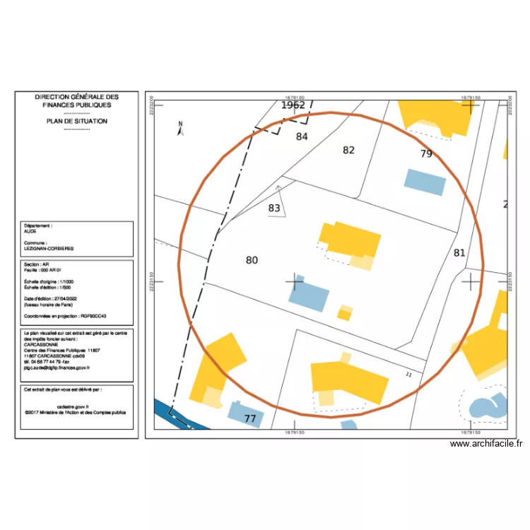 MASSE 4 MOREL. Plan de MASSE 4 MOREL. Plan de