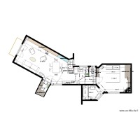 Plan projet définitif appartement Pêcheux