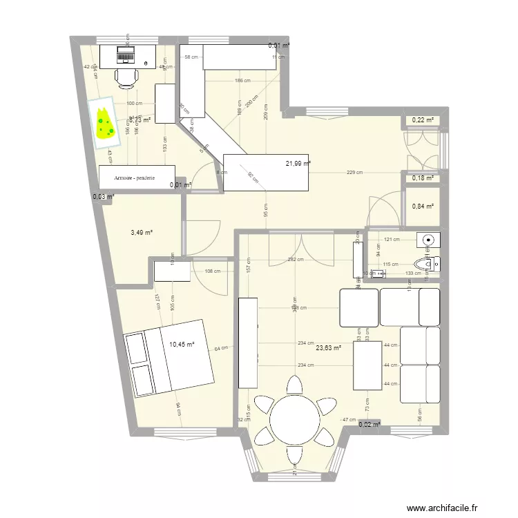 13 Shakespeare. Plan de 