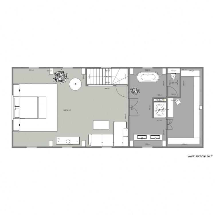 Boissenet combles. Plan de 0 pièce et 0 m2