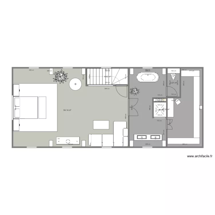 Boissenet combles. Plan de Boissenet combles. Plan de