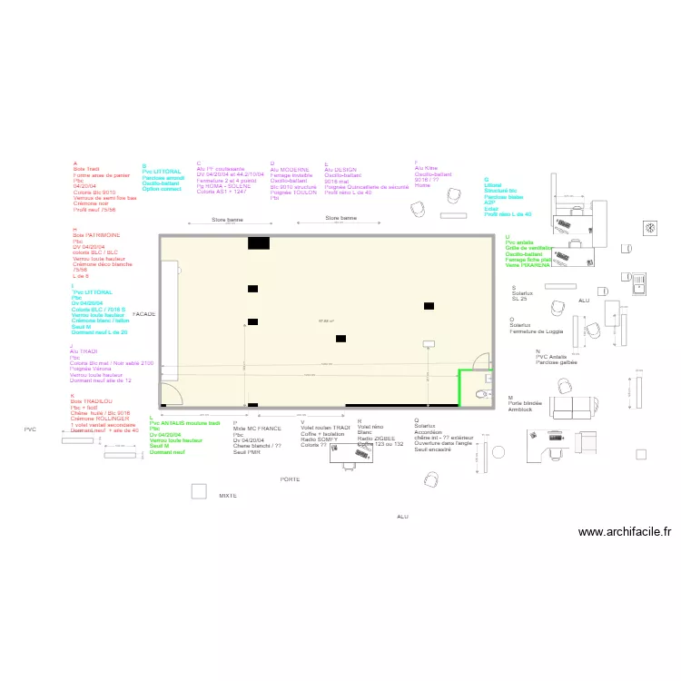 Boulogne VIDE. Plan de 