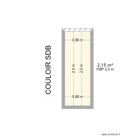 COULOIR SDB