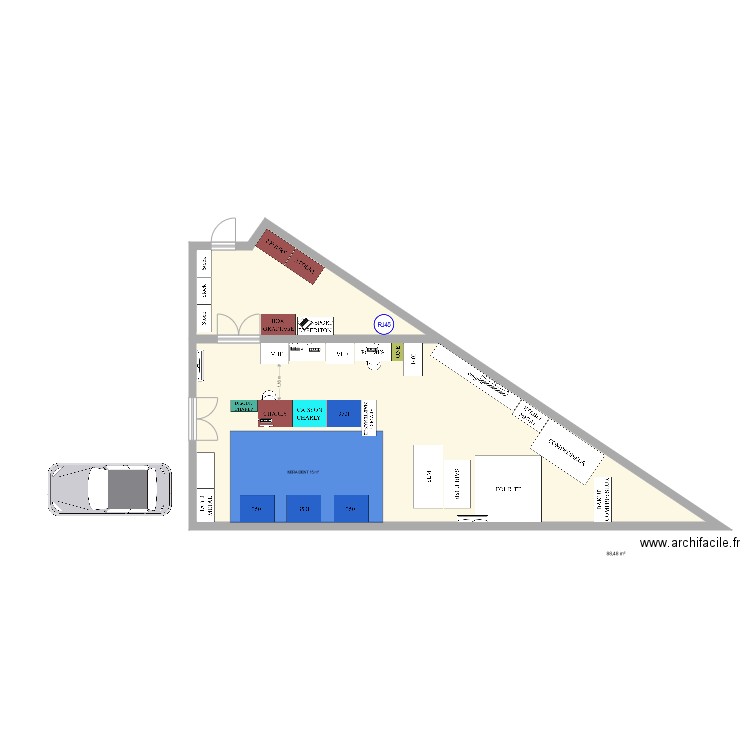 atelier v3. Plan de 0 pièce et 0 m2