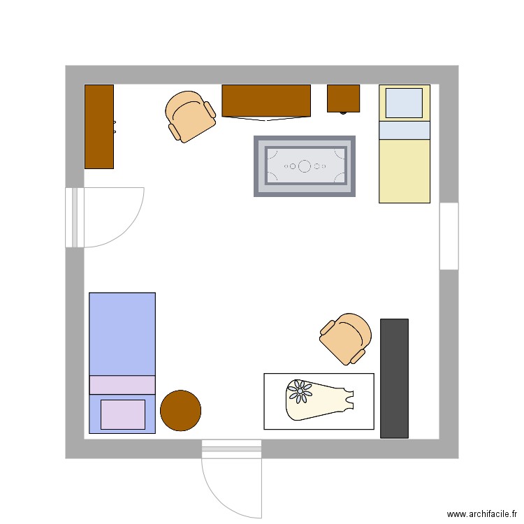 Boutique. Plan de 0 pièce et 0 m2