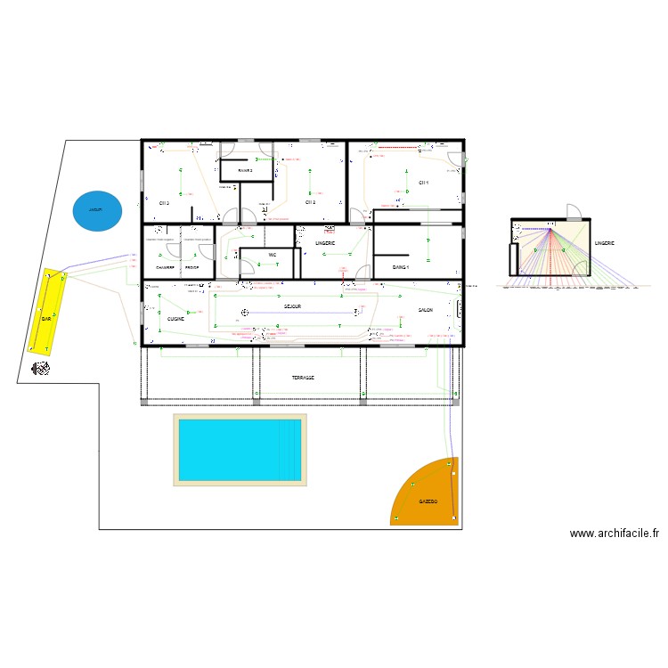 Eric le lez. Plan de 0 pièce et 0 m2