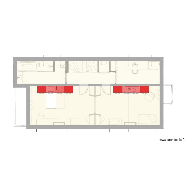 ZJ12 Second floor. Plan de 0 pièce et 0 m2