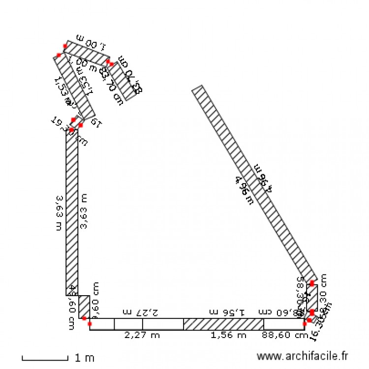 Pièce principale. Plan de 0 pièce et 0 m2