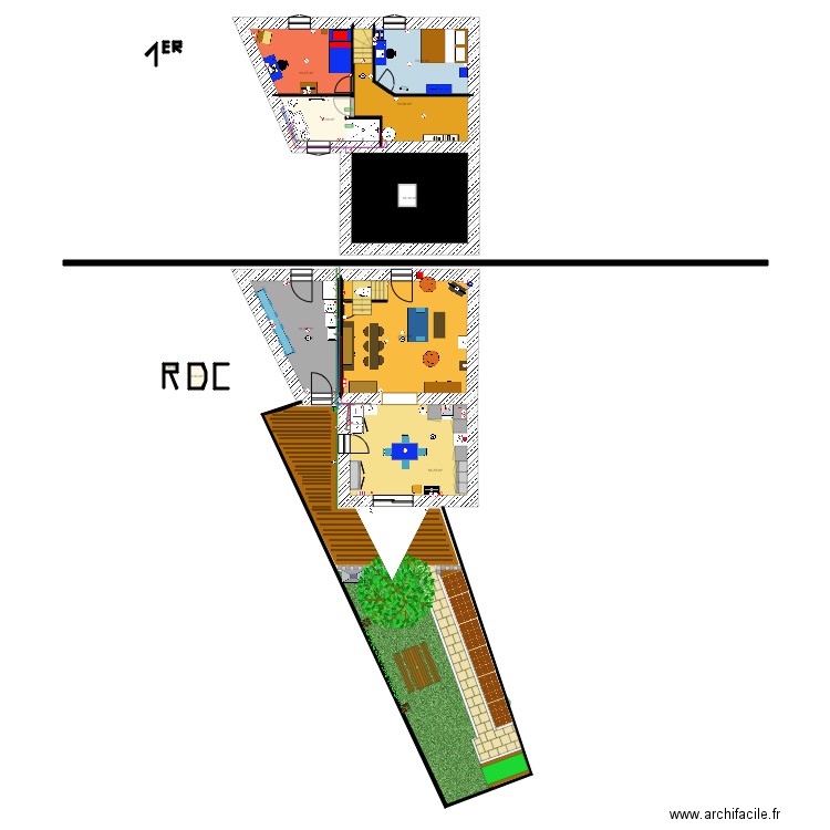 maison quehello. Plan de 0 pièce et 0 m2