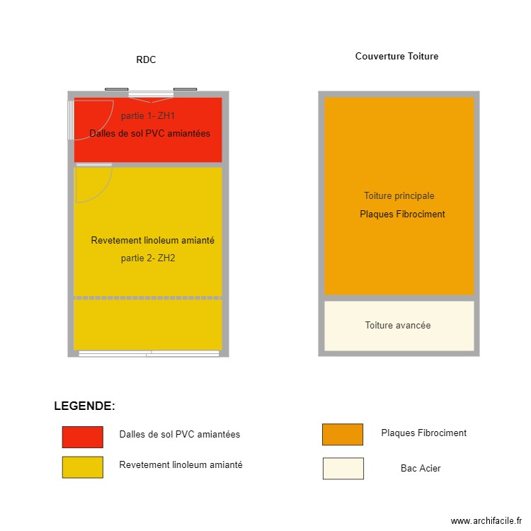 Garage vaugautier. Plan de 0 pièce et 0 m2