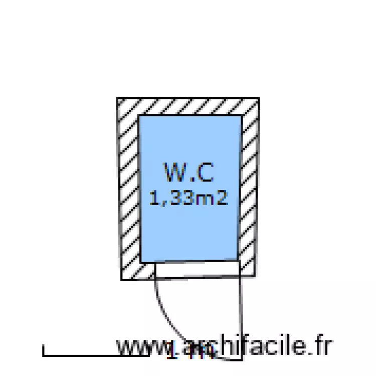 Beau-Site - RdC - WC. Plan de Beau-Site - RdC - WC. Plan de