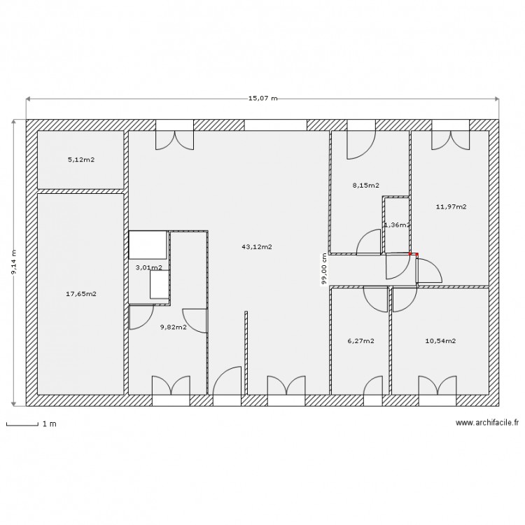 Plan. Plan de 0 pièce et 0 m2