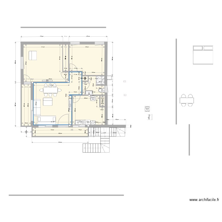 plan mais maman 2. Plan de 0 pièce et 0 m2