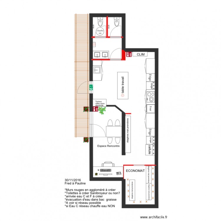 container Créa. Plan de 0 pièce et 0 m2