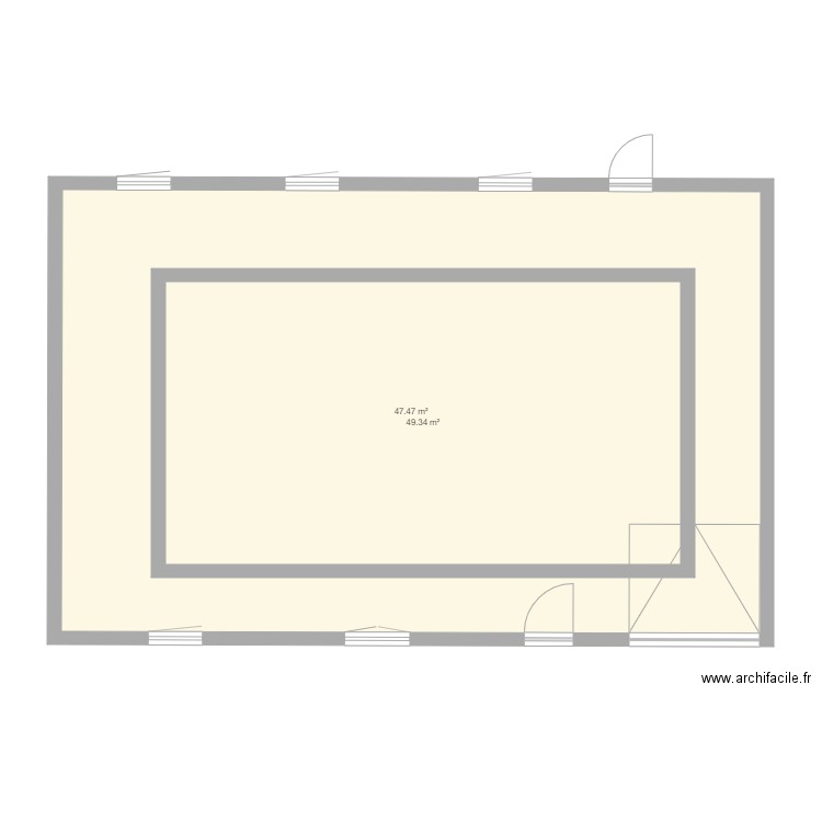 rdc blanquefort. Plan de 0 pièce et 0 m2