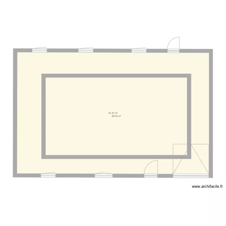 rdc blanquefort. Plan de 