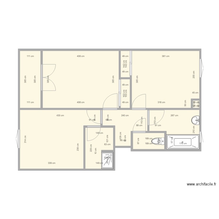 1er étage Maison. Plan de 0 pièce et 0 m2