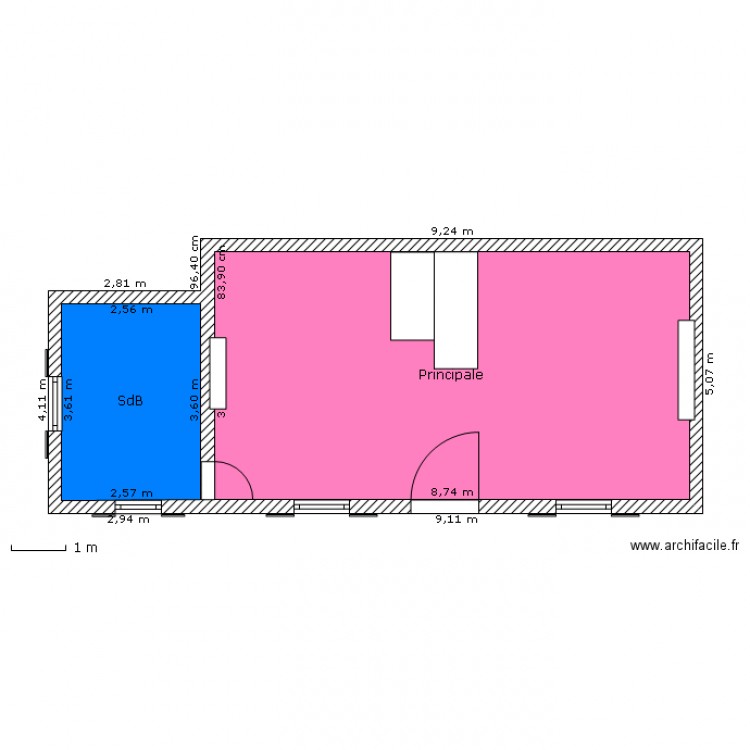 RDC Old 4. Plan de 0 pièce et 0 m2