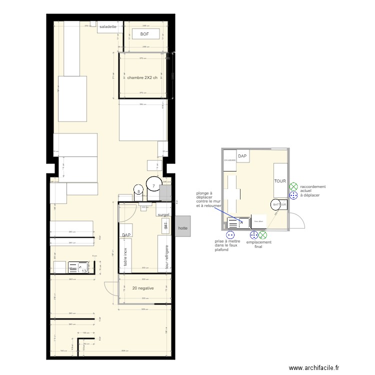 feichtinger. Plan de 6 pièces et 147 m2