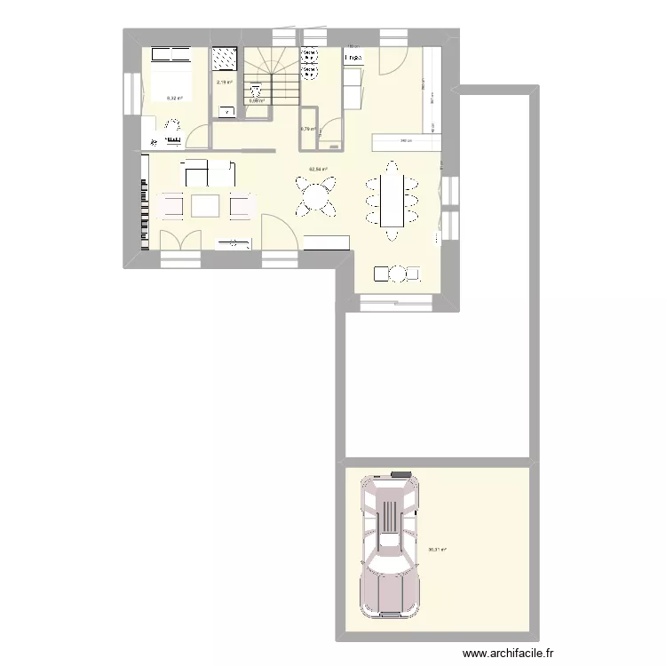 maison v4. Plan de 