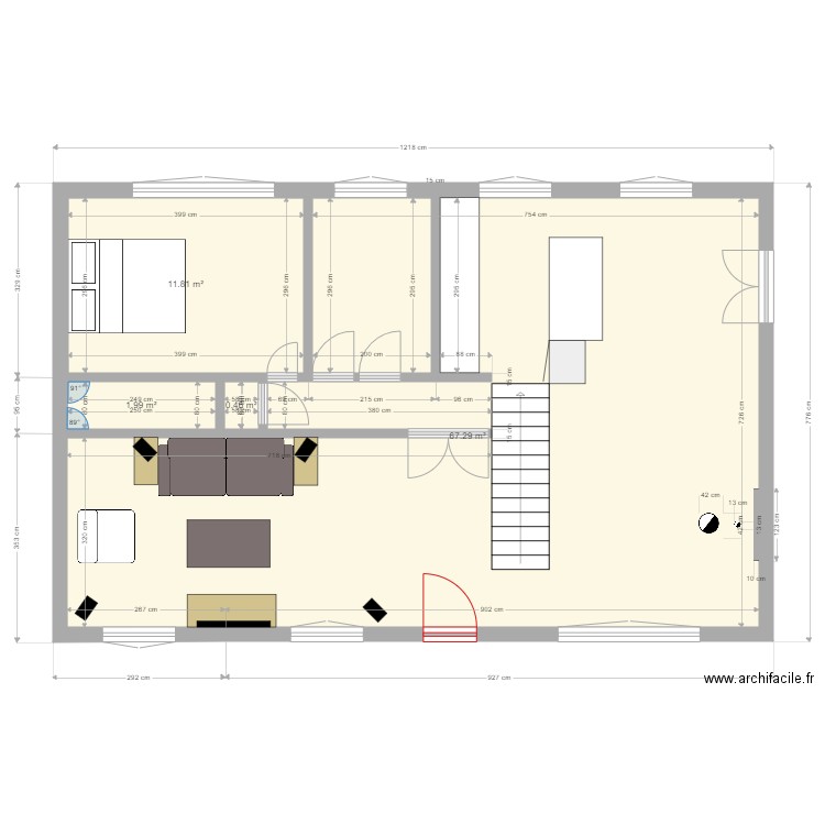 gonneville RDC Mark 2. Plan de 0 pièce et 0 m2