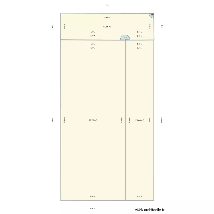 4 CONTAINERS. Plan de 