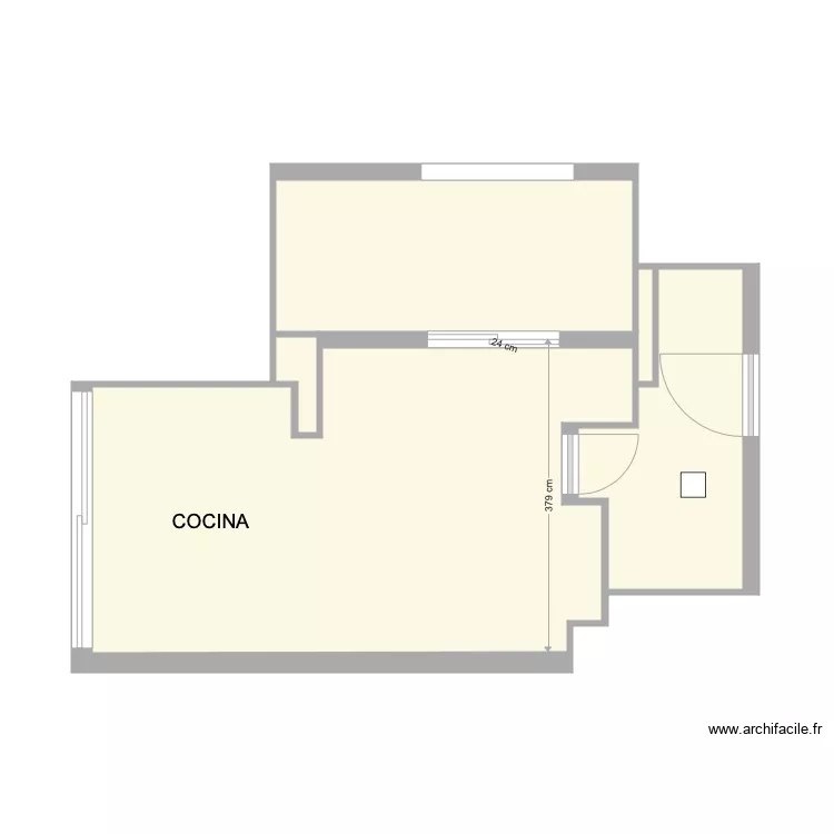 COCINA CARMEN. Plan de 