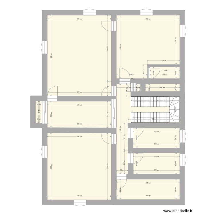 le bordelet 1er etage. Plan de 0 pièce et 0 m2