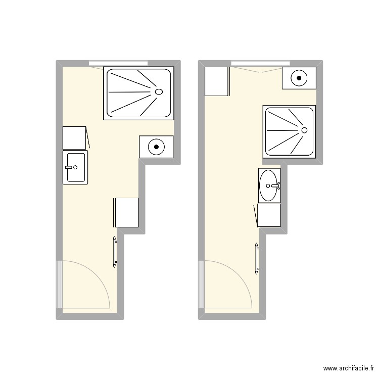 MATHILDE BECQ. Plan de 2 pièces et 12 m2