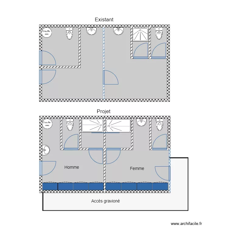 B&acirc;timent 338 Regulus . Plan de 