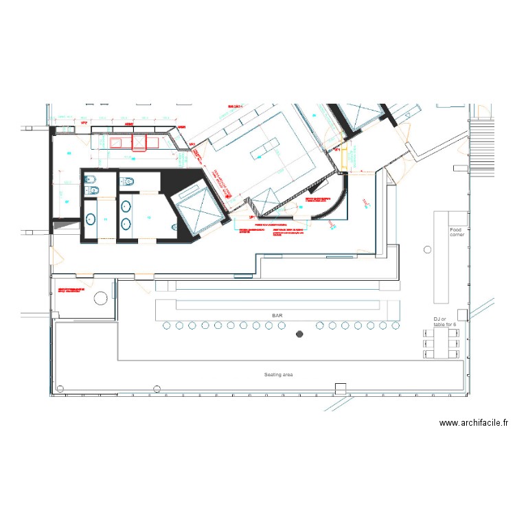 Plan Topo Bar 1. Plan de 0 pièce et 0 m2