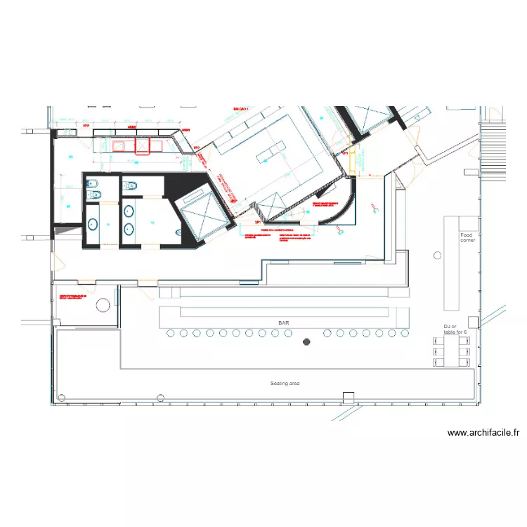 Plan Topo Bar 1. Plan de 