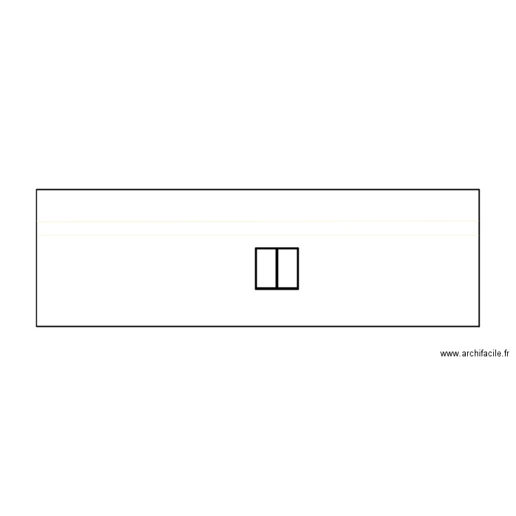 plan de facade nord est. Plan de 0 pièce et 0 m2