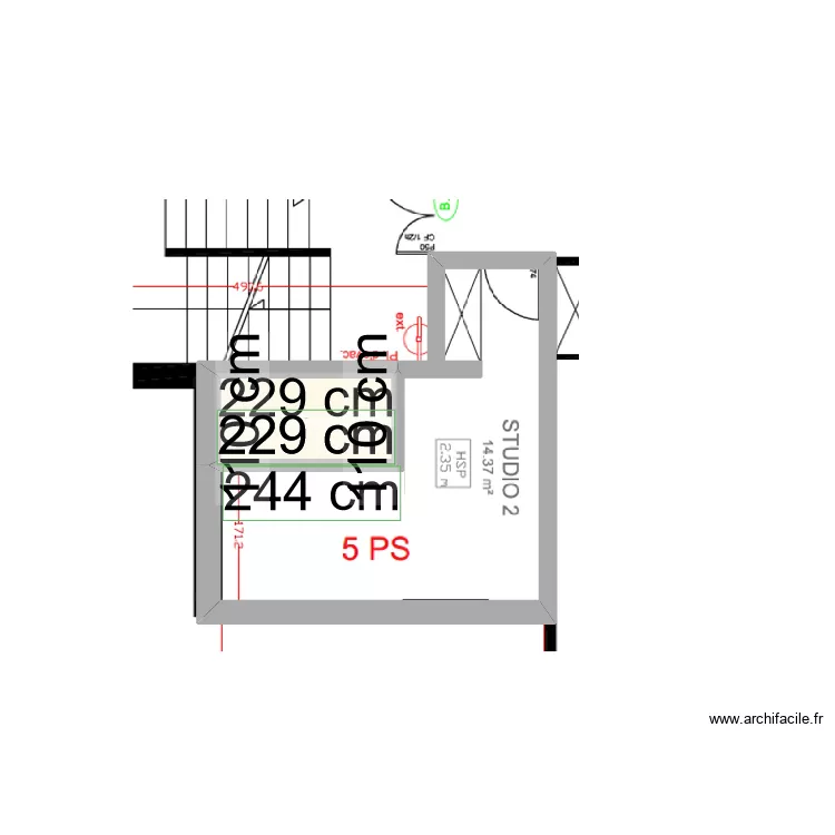 Fond de plan - Studio PS. Plan de 