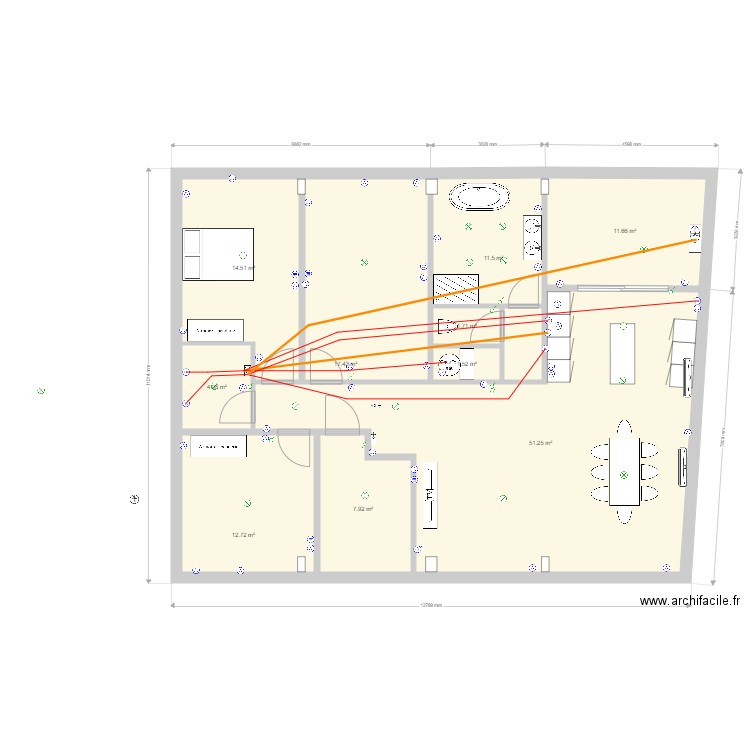 r plus 3   14. Plan de 0 pièce et 0 m2