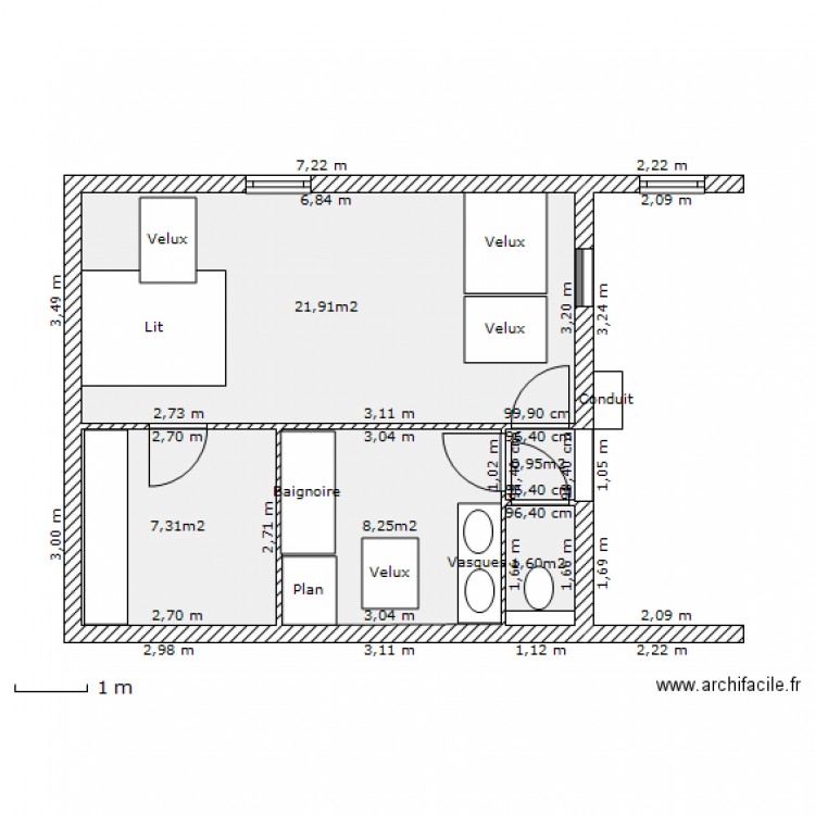 Ringo Prigent ETAGE V 3 Partie Est. Plan de 0 pièce et 0 m2