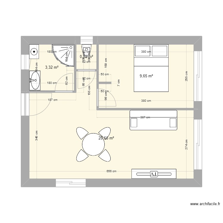 extension sanary. Plan de 0 pièce et 0 m2