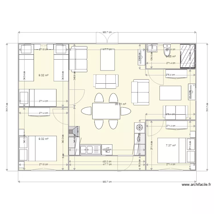 MODELE HERAULT AGENCEMENT 2. Plan de MODELE HERAULT AGENCEMENT 2. Plan de