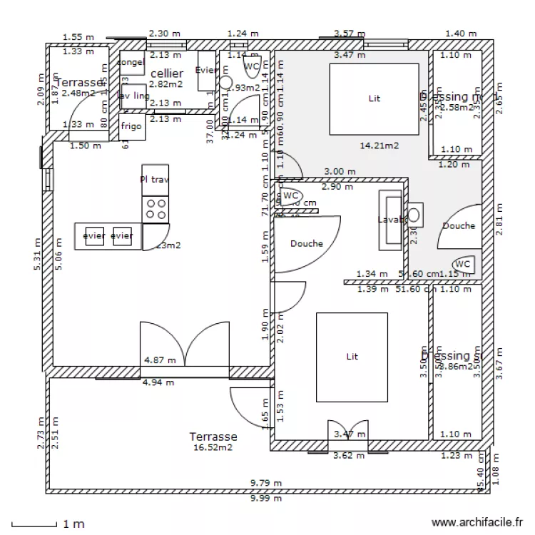 Popoblanc. Plan de Popoblanc. Plan de