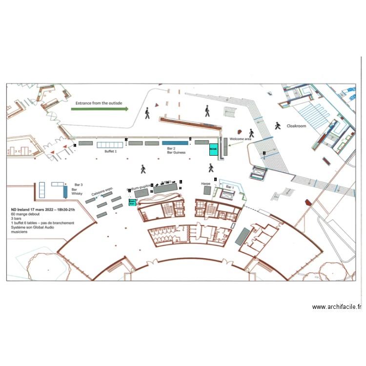 OMPI Irelande 2022. Plan de 0 pièce et 0 m2