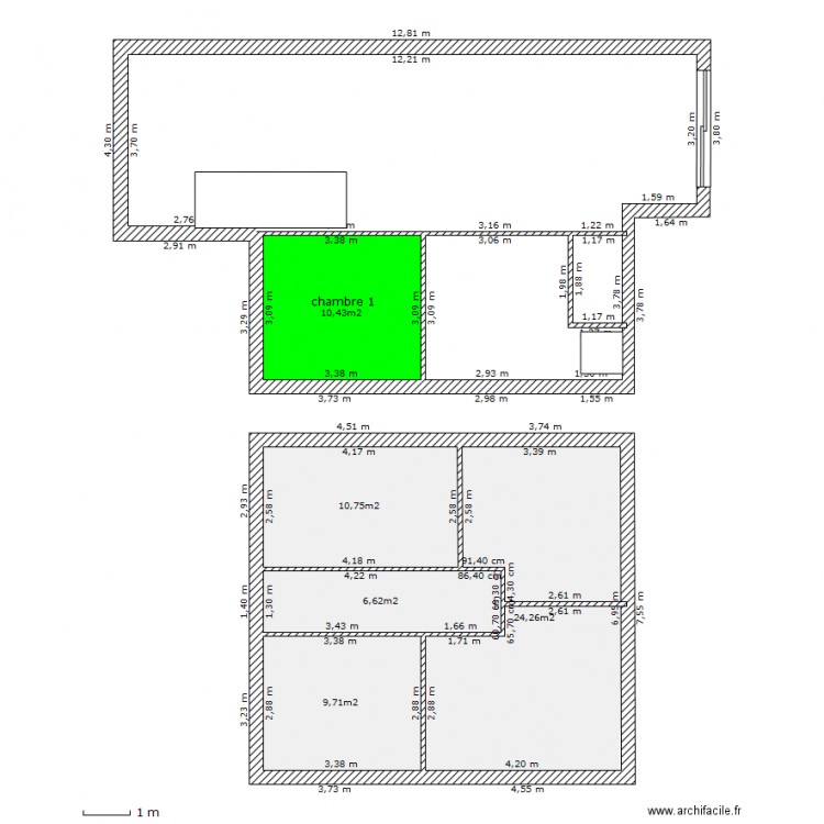 plan 2. Plan de 0 pièce et 0 m2