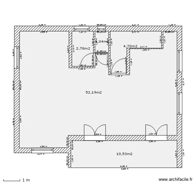 Etage1_vide. Plan de 