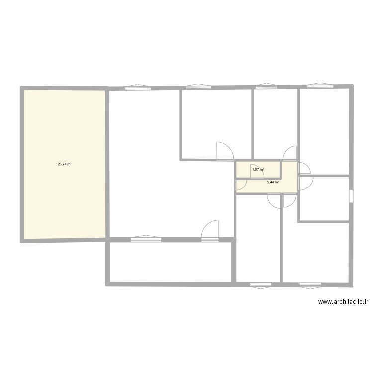 PLAN VALOCHE. Plan de 0 pièce et 0 m2