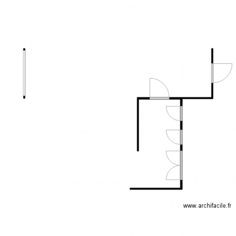 PALIER BATIMENT 3 CHEVILLY. Plan de 0 pièce et 0 m2