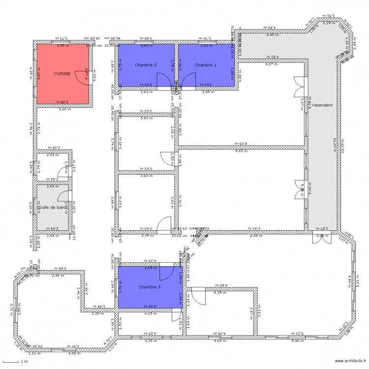 Une maison aux  Comores. Plan de 0 pièce et 0 m2