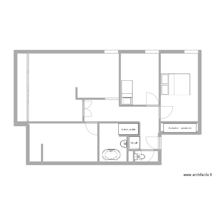 plan ibanes 45 albeniz. Plan de 0 pièce et 0 m2