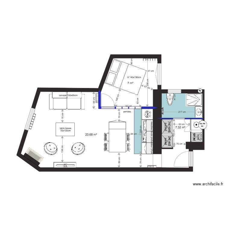 projet seveste plan N3 2. Plan de 0 pièce et 0 m2