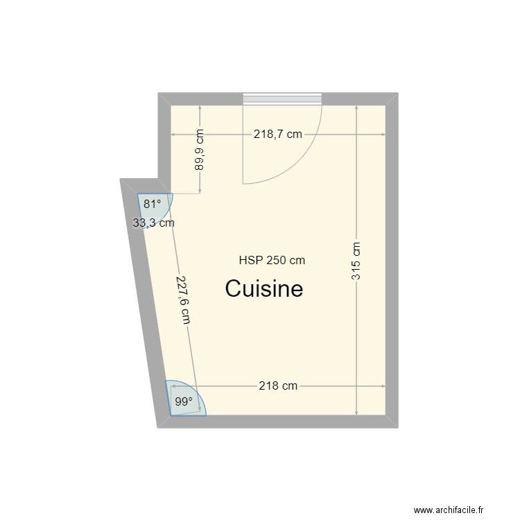 2eme studio gauche. Plan de 0 pièce et 0 m2