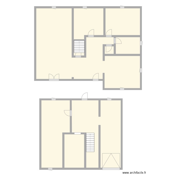 19459 Delpieu. Plan de 9 pièces et 232 m2